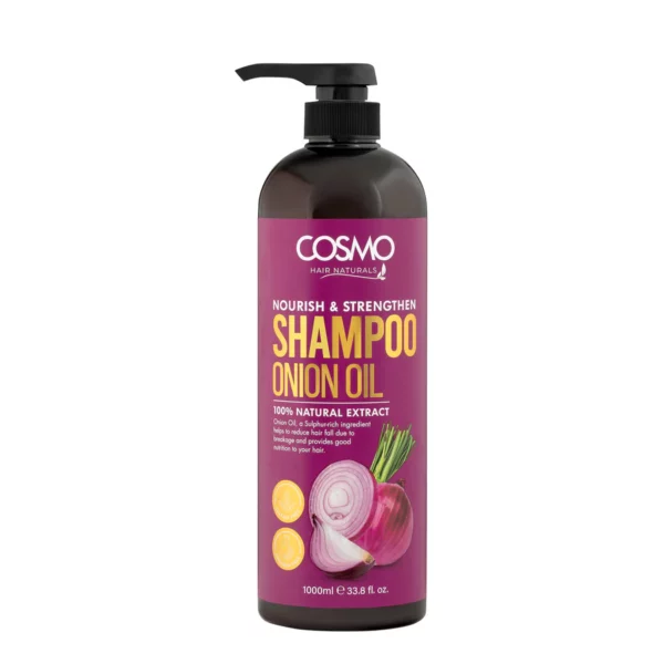 شامپو روغن پياز 100% طبيعي كازمو Natural (1000 میل)