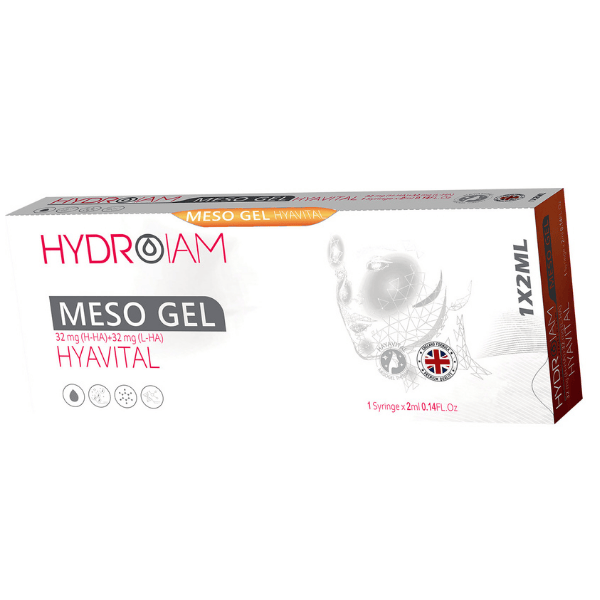 مزو ژل هیدرویام هیاویتال حجم ۲ میل / HYDROIAM MESO GEL HYAVITAL