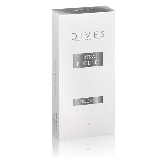 فیلر دایوس مدل الترا فاین لاینز DIVES MED Ultra Fine Lines Lidocaine (1x1ml)