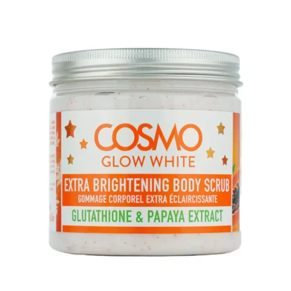 اسکراب بدن فوق العاده روشن کننده Cosmo Glow White (475 میل) کازمو