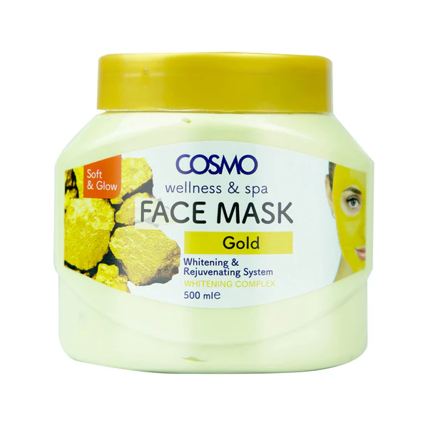ماسک صورت طلا (Soft & Glow) کازمو