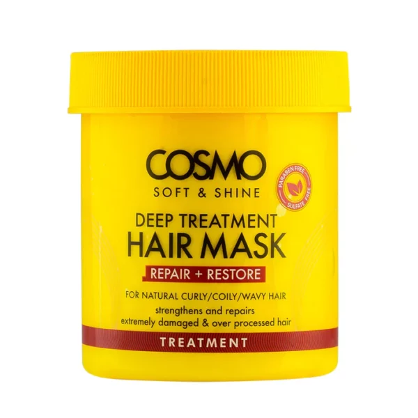 ماسک موی براق و درخشان کننده 450 گرمی کازمو Soft&Shine