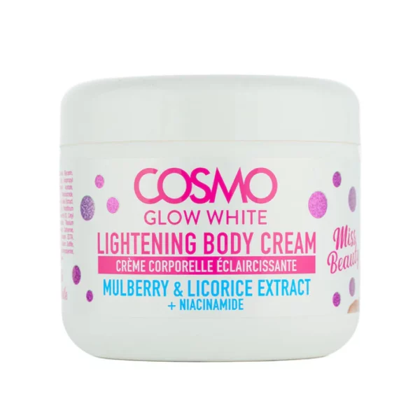 کرم روشن کننده بدن Cosmo Glow White (300 میل) کازمو
