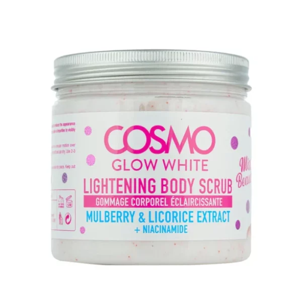 اسکراب روشن کننده بدن Cosmo Glow White (475 میل) کازمو