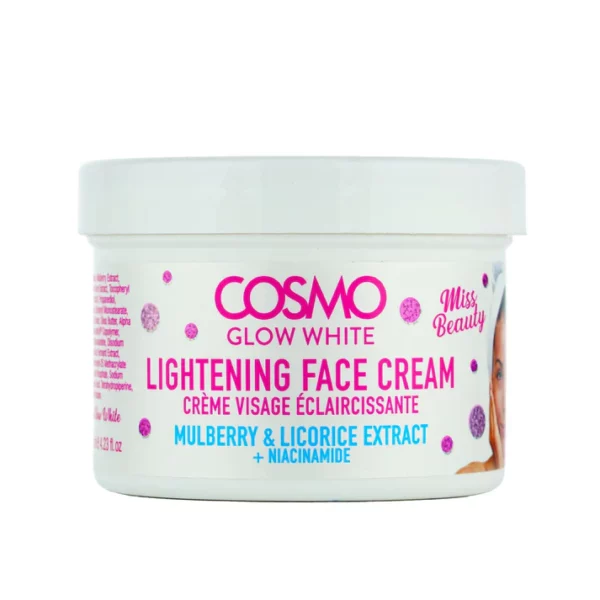 کرم روشن کننده صورت Cosmo Glow White (125 میل) کازمو