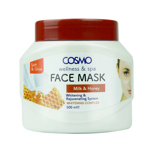 ماسک صورت شیر ​​و عسل (Soft & Glow) کازمو