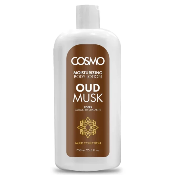 لوسیون بدن مرطوب کننده OUD MUSK (750 میل) کازمو