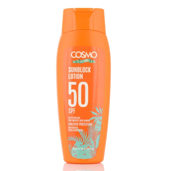 لوسیون ضد آفتاب SPF50 کازمو 200 میل
