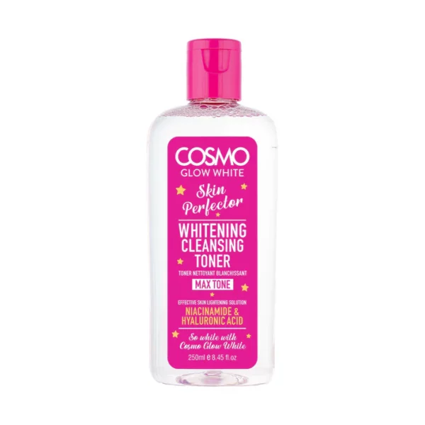 تونر پاک کننده و سفید کننده Cosmo Glow White (250 میل) کازمو